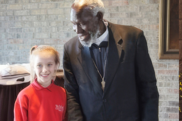 Bishop Taban Paride, South Sudan, Visiting Schools